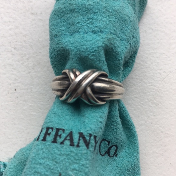 [Tiffany & Co.] X Ring - Picture 2 of 7